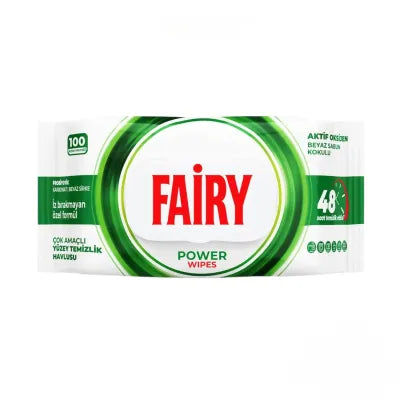 Șervețele umede Fairy multisuprafețe, 100 buc. – Clasic / Lemon / Crin / Lavandă