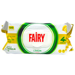 Șervețele umede Fairy multisuprafețe, 100 buc. – Clasic / Lemon / Crin / Lavandă